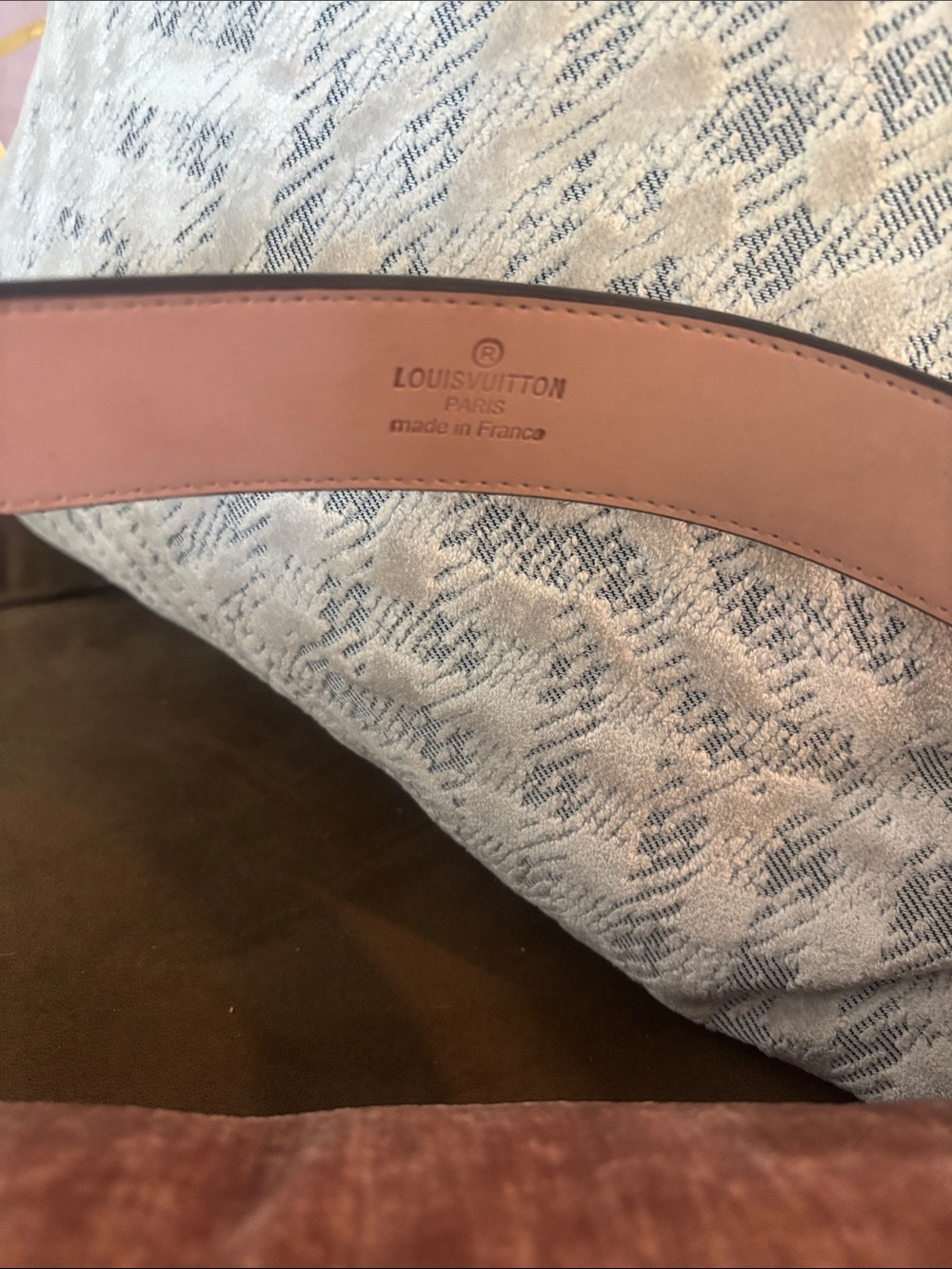 Louis Vuitton Brown Checkerboard LV Buckle Belt - Picture 2 of 4